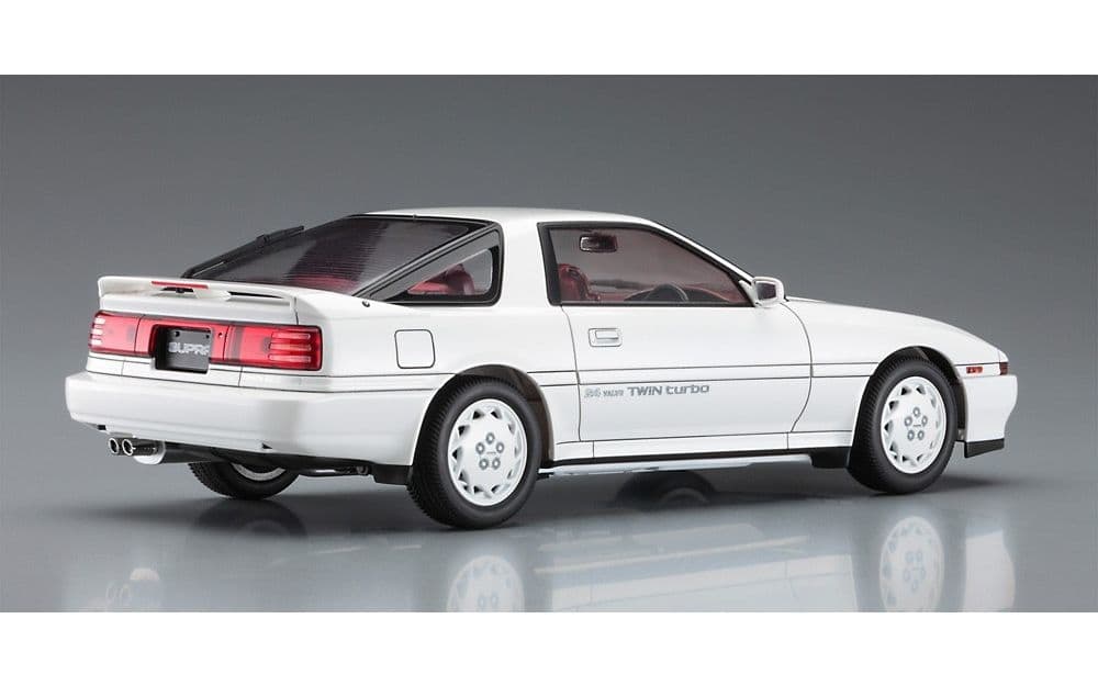 Hasegawa 1/24 Toyota Supra A70 Gt Twin Turbo 1989 White Package 20504 Model kit