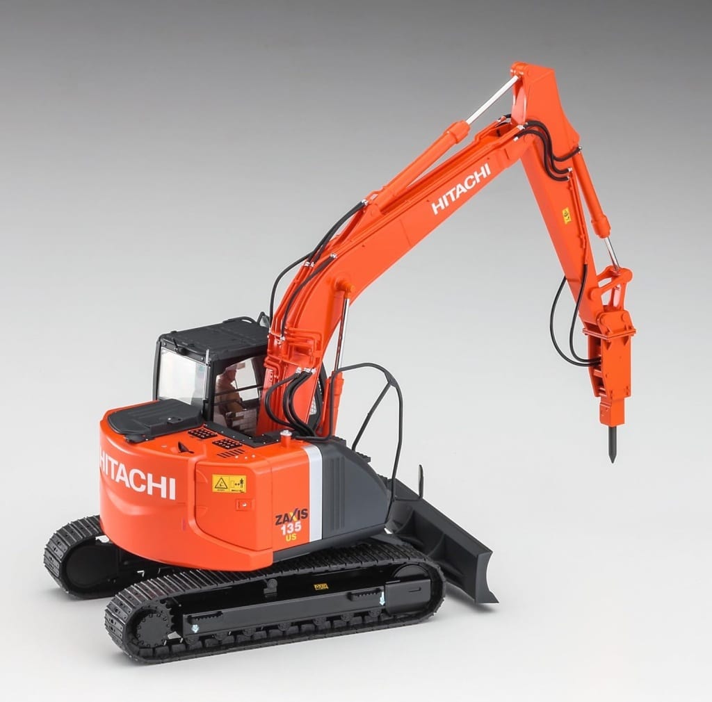 Hasegawa 1/35 Hitachi Construction Machinery Hydraulic Excavator 66109 Model kit