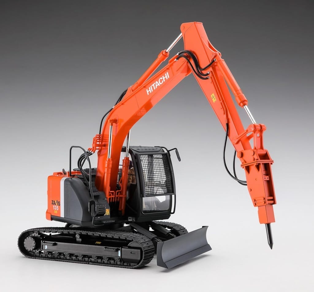 Hasegawa 1/35 Hitachi Construction Machinery Hydraulic Excavator 66109 Model kit