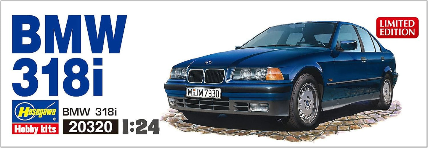 Hasegawa 1/24 BMW 318i 18 4E SOHC Model Kit 20320 JAPAN