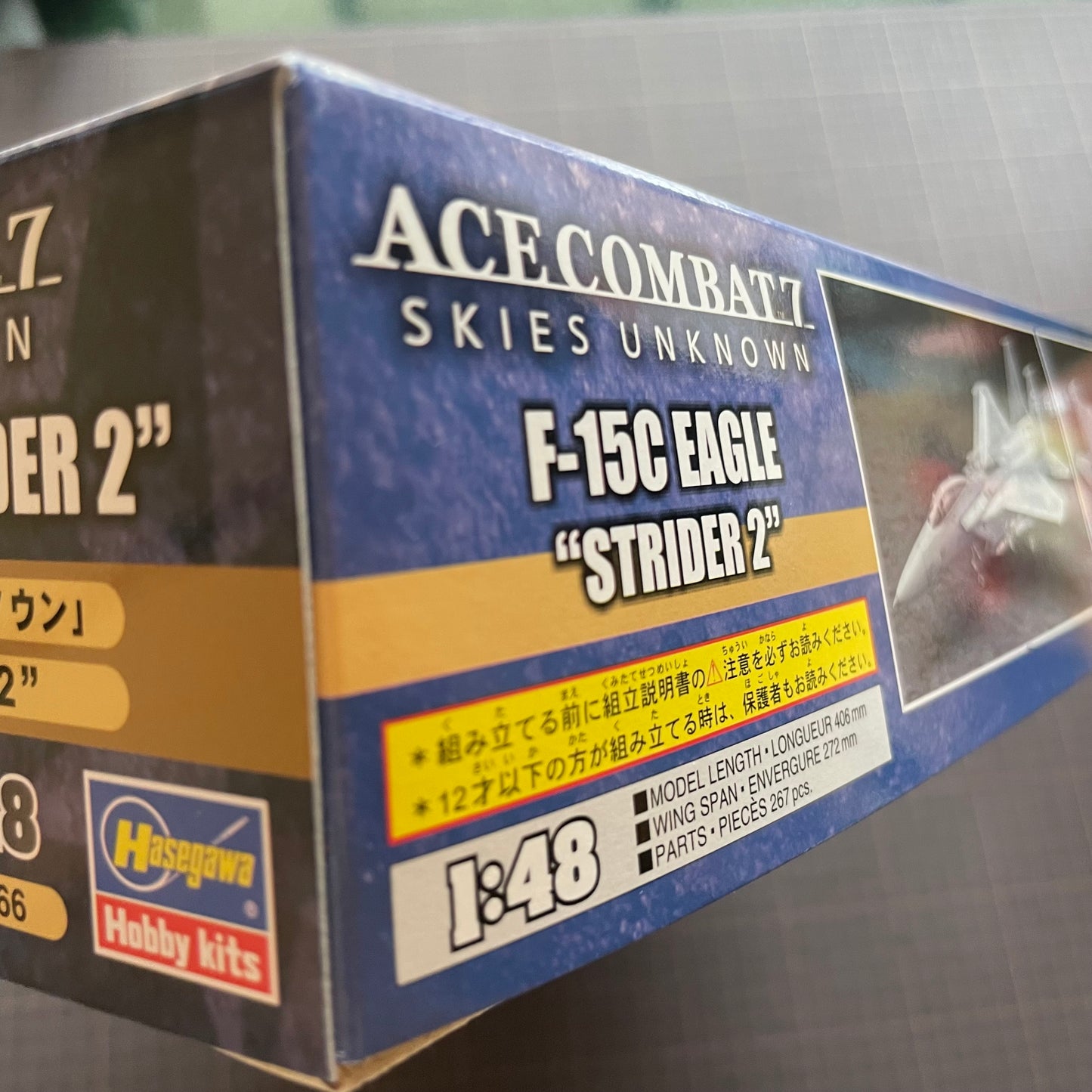 Hasegawa 1/48 ACE COMBAT 7 SKIES UNKNOWN F-15C EAGLE STRIDER 2 Model kit SP566