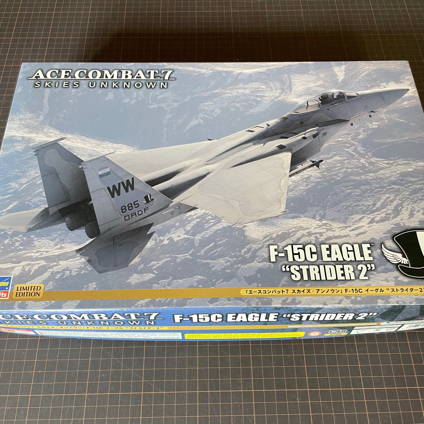 Hasegawa 1/48 ACE COMBAT 7 SKIES UNKNOWN F-15C EAGLE STRIDER 2 Model kit SP566