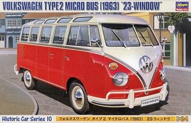 Hasegawa 1/24 Volkswagen2 Microbus 1963 23 Window Hc10 Model kit