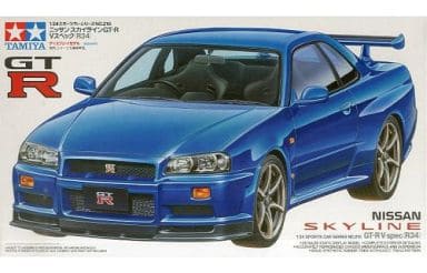 TAMIYA 1/24 Nissan Skyline Gt-R V Spec R34 Sports Car No.210 Model kit 24210
